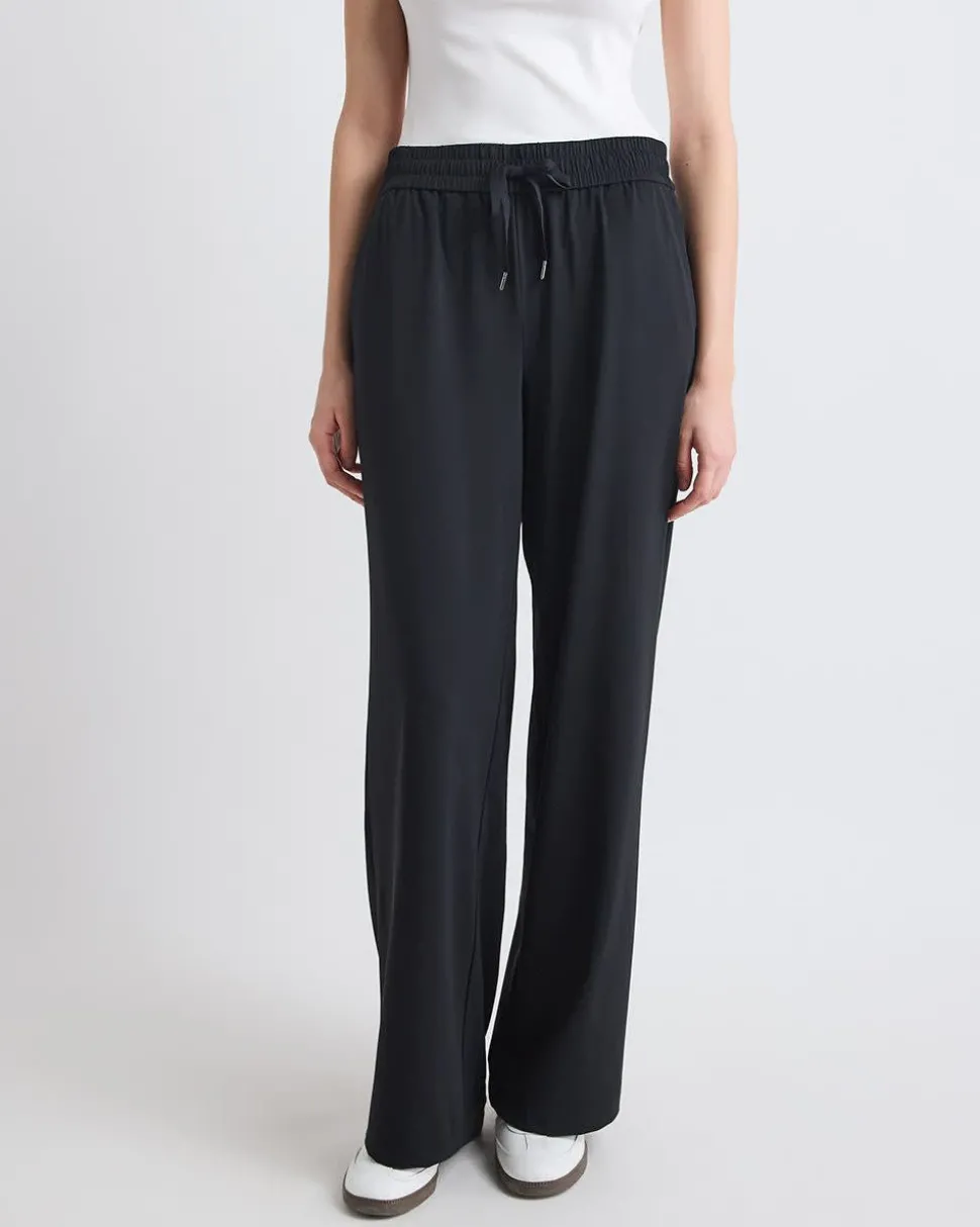 High-Rise Wide-Leg 4-Way Stretch Pant