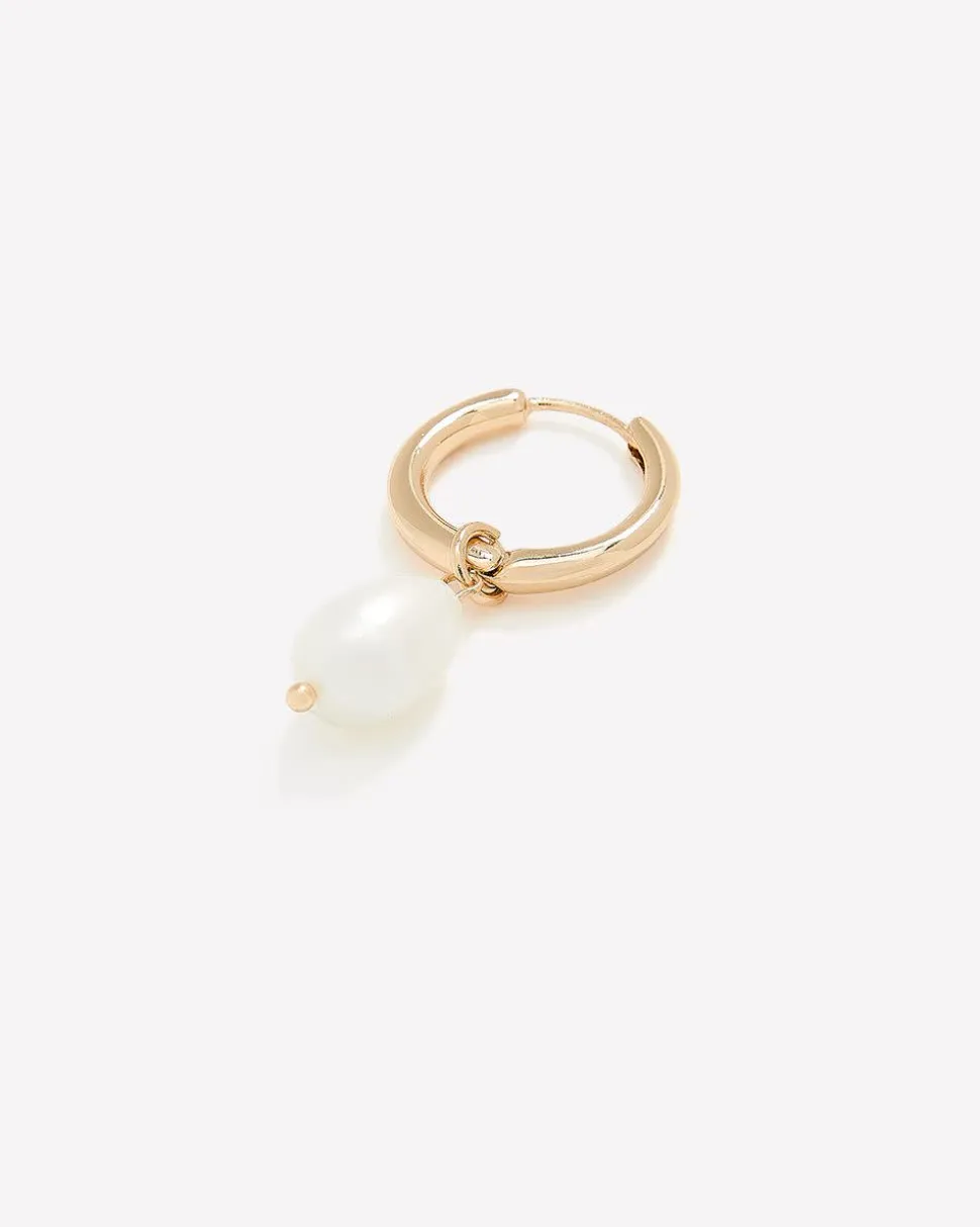 Hoops with Freshwater Pearls
