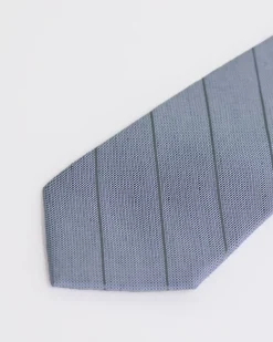 Lavender Striped Regular Tie