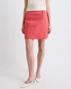 Limitless A-Line Mini Skirt with Wrap Detail