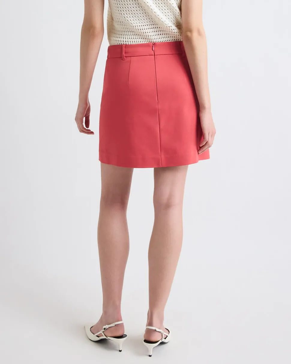 Limitless A-Line Mini Skirt with Wrap Detail