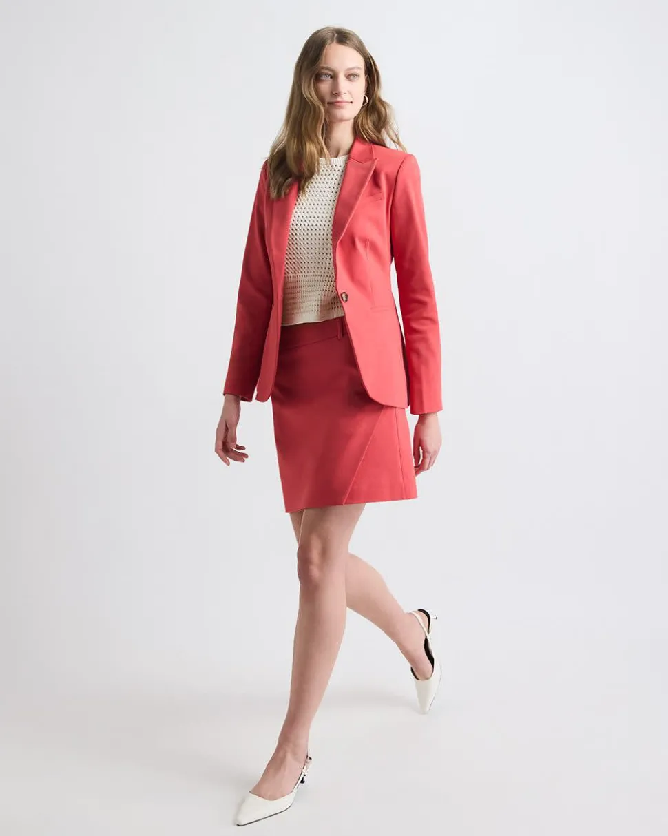 Limitless A-Line Mini Skirt with Wrap Detail