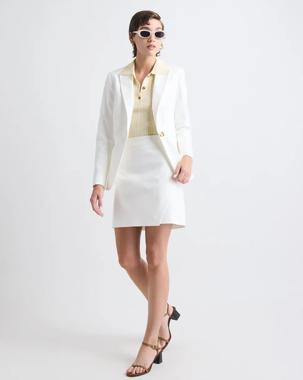 Limitless A-Line Mini Skirt with Wrap Detail