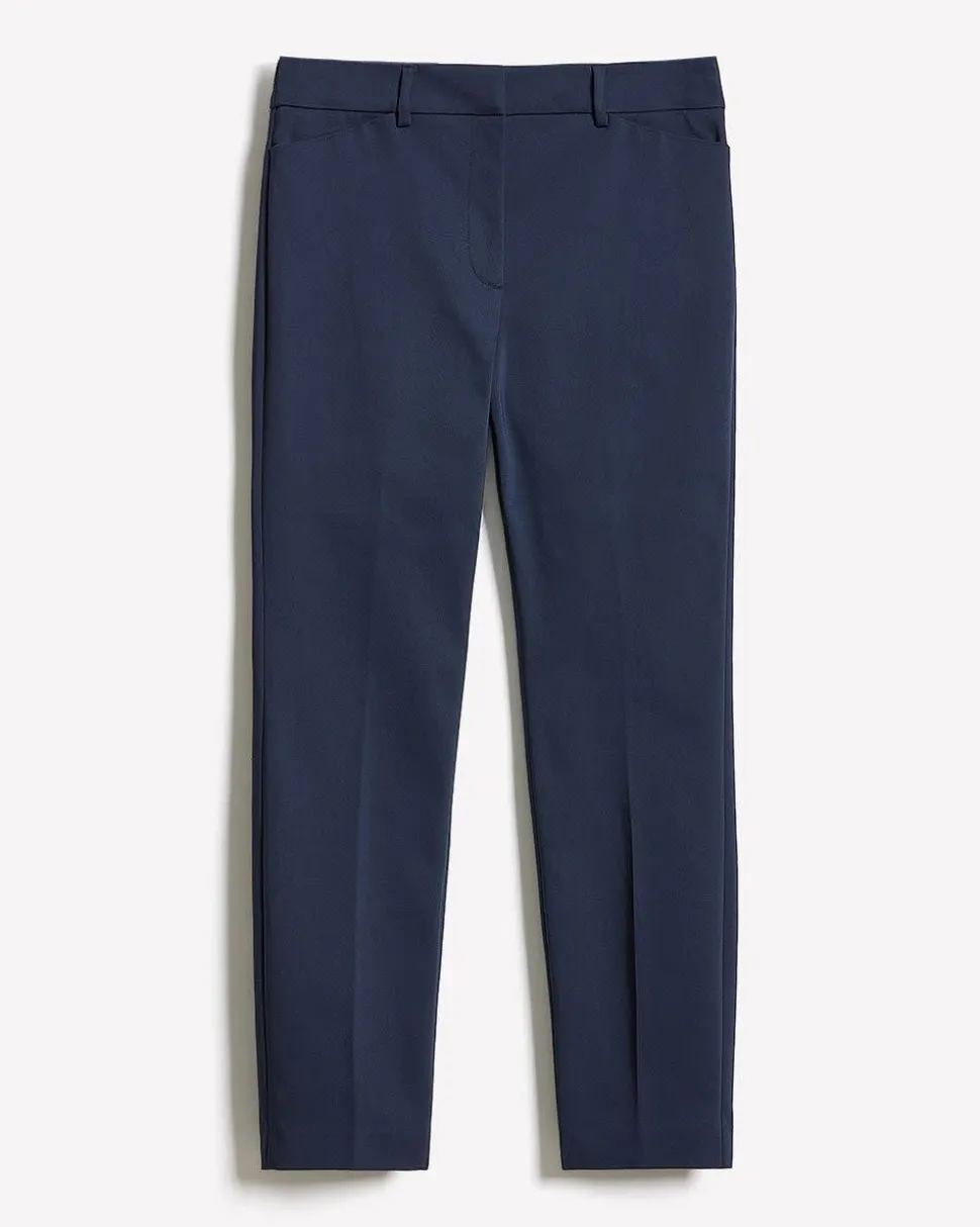 Limitless Mid-Rise Slim-Leg Signature Ankle Pant