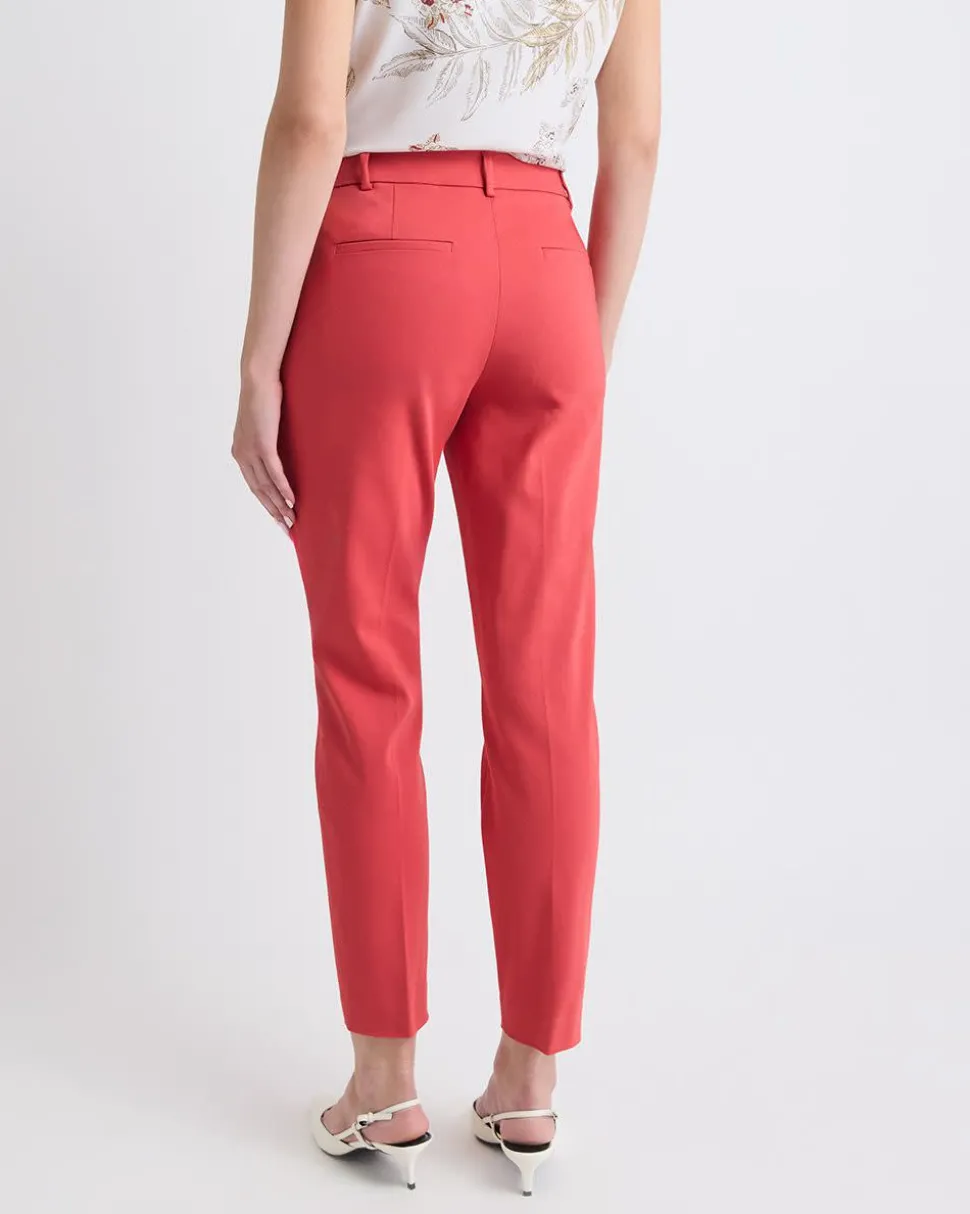 Limitless Mid-Rise Slim-Leg Ankle Signature Pant