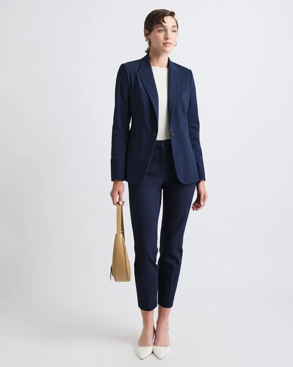 Limitless One-Button Fitted Blazer
