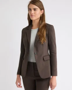 Limitless One-Button Fitted Blazer