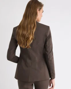 Limitless One-Button Fitted Blazer