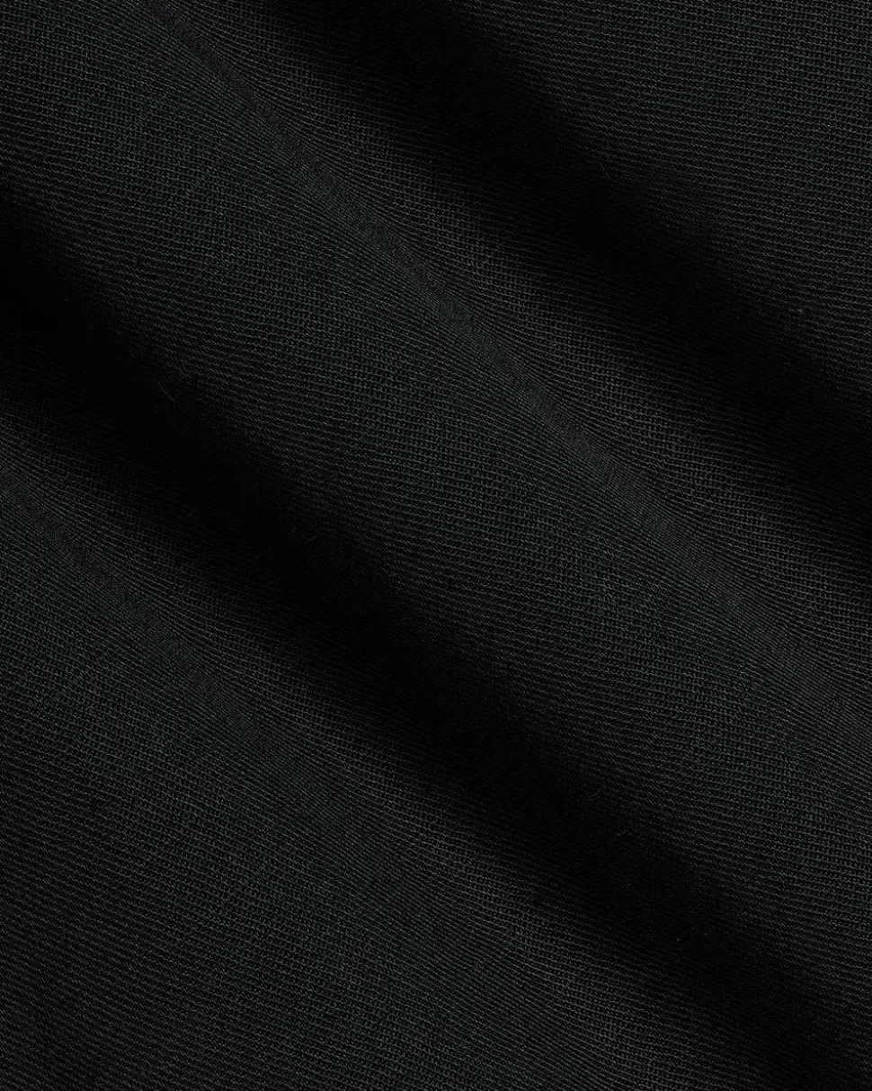 Linen-Blend Bermuda