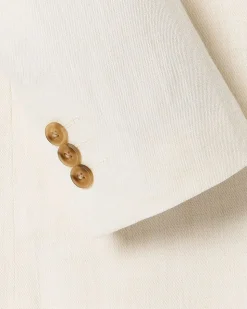 Linen-Blend Blazer