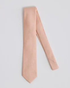 Linen-Blend Regular Tie