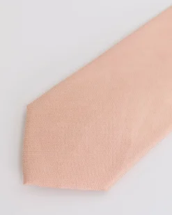 Linen-Blend Regular Tie