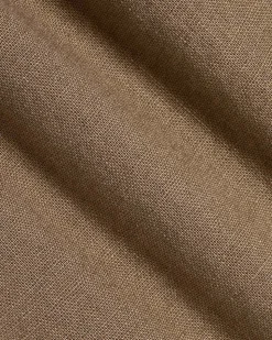 Linen-Blend Short with Elastic Waistband