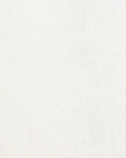 Linen-Blend Straight-Neck Tube Top