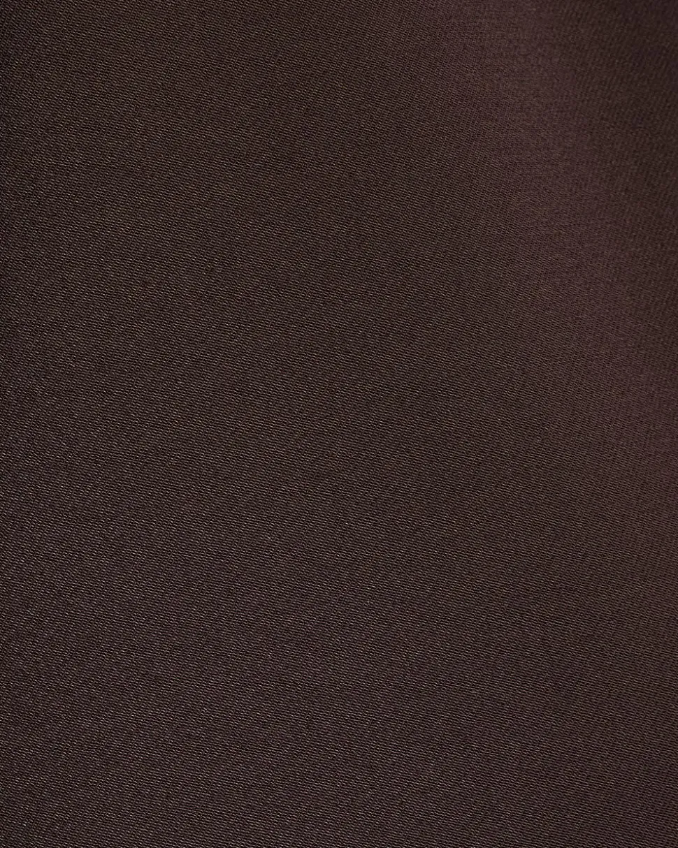 Long Sleeveless Twill Vest