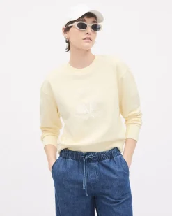 Long-Sleeve Crew-Neck French Terry Sweatshirt
