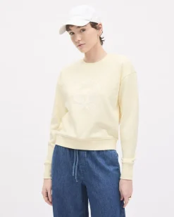 Long-Sleeve Crew-Neck French Terry Sweatshirt