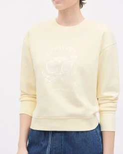 Long-Sleeve Crew-Neck French Terry Sweatshirt