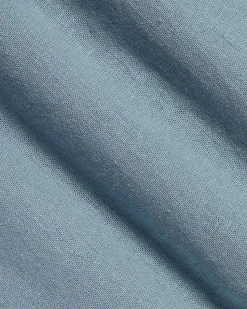 Long-Sleeve Linen-Blend Shirt