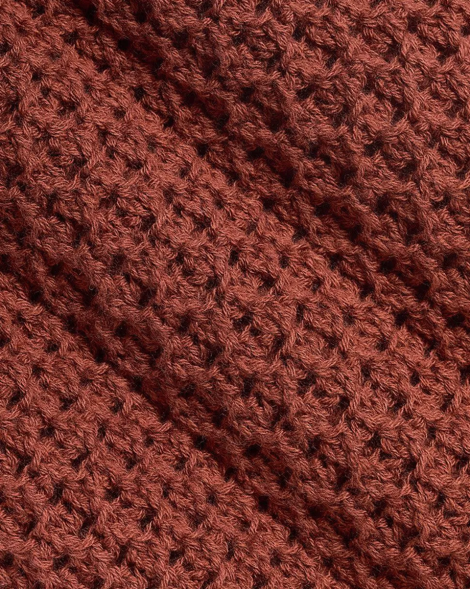 Long-Sleeve Open-Stitch Bolero
