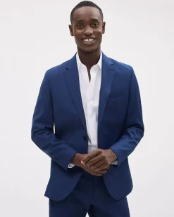 Medium Blue Wool Essential Blazer