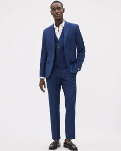 Medium Blue Wool Essential Blazer