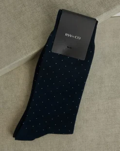 Micro Dot Dress Socks