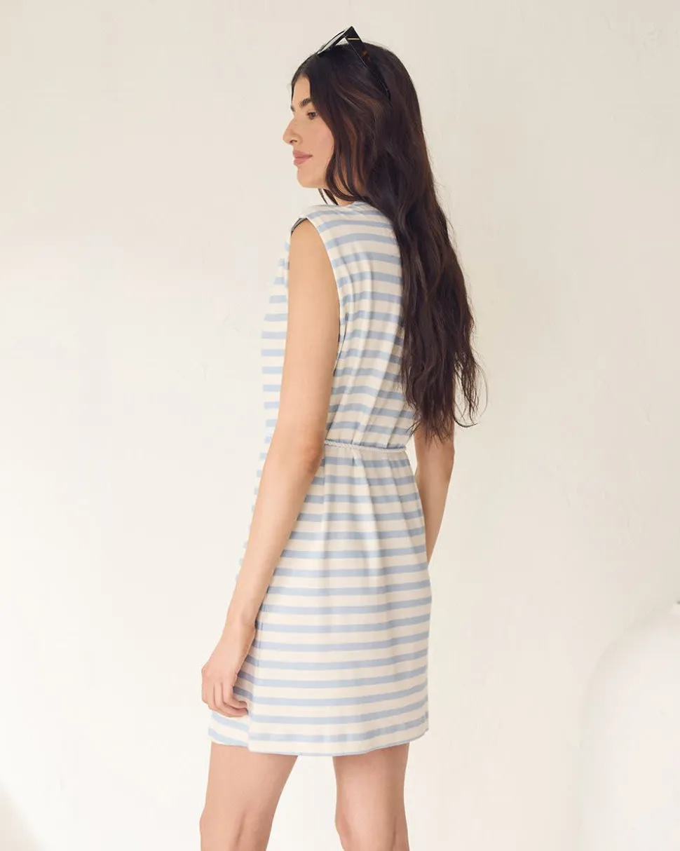 Mini Extended-Sleeve Dress with Removable Rope Belt