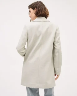 One-Button Wool Jacket