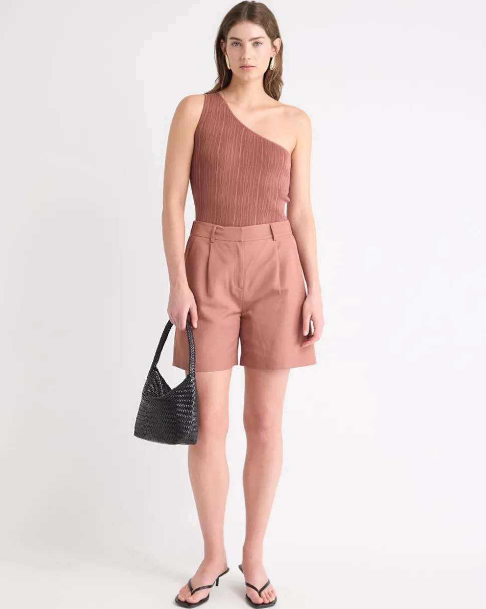 One-Shoulder Bodycon Tank