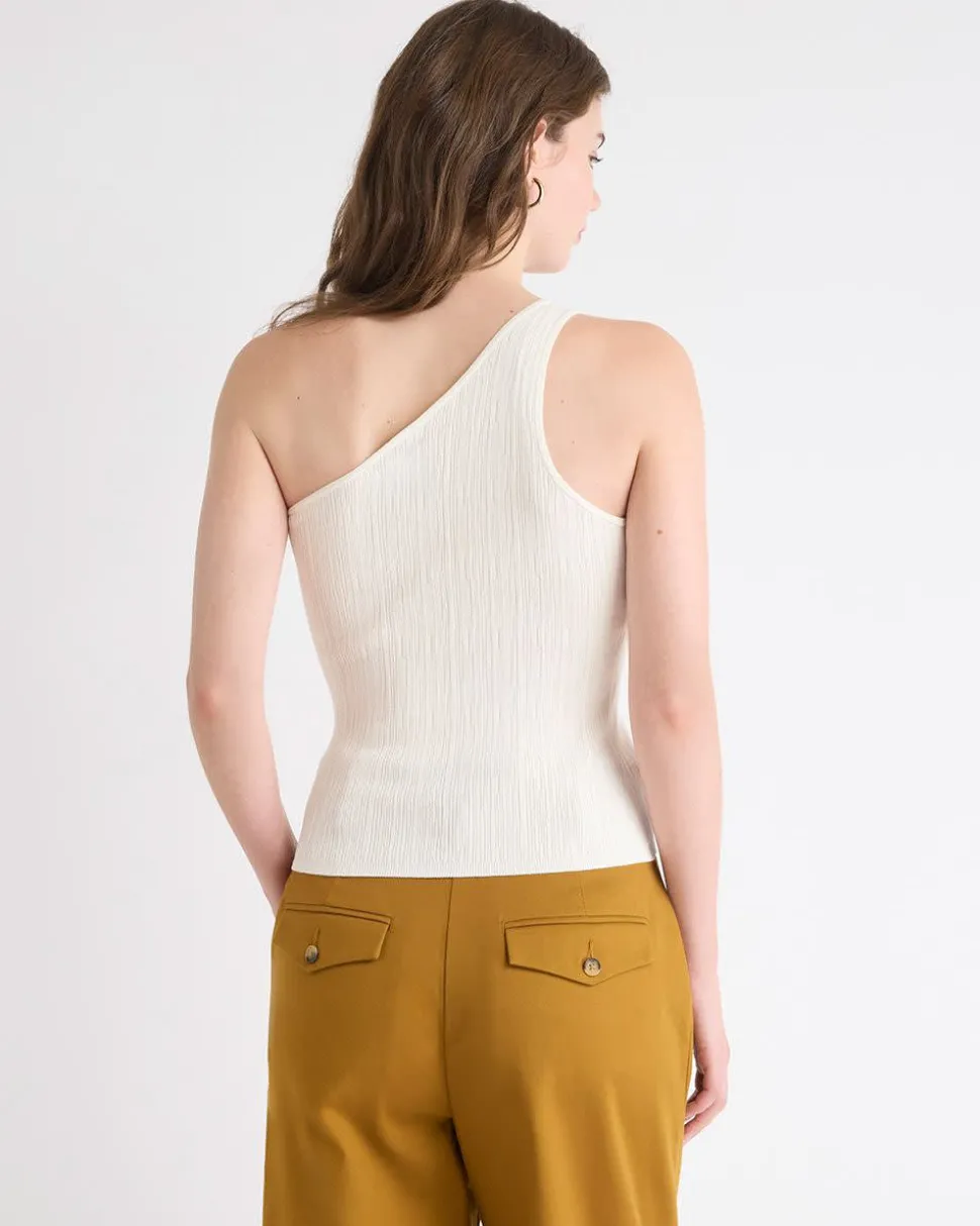 One-Shoulder Bodycon Tank