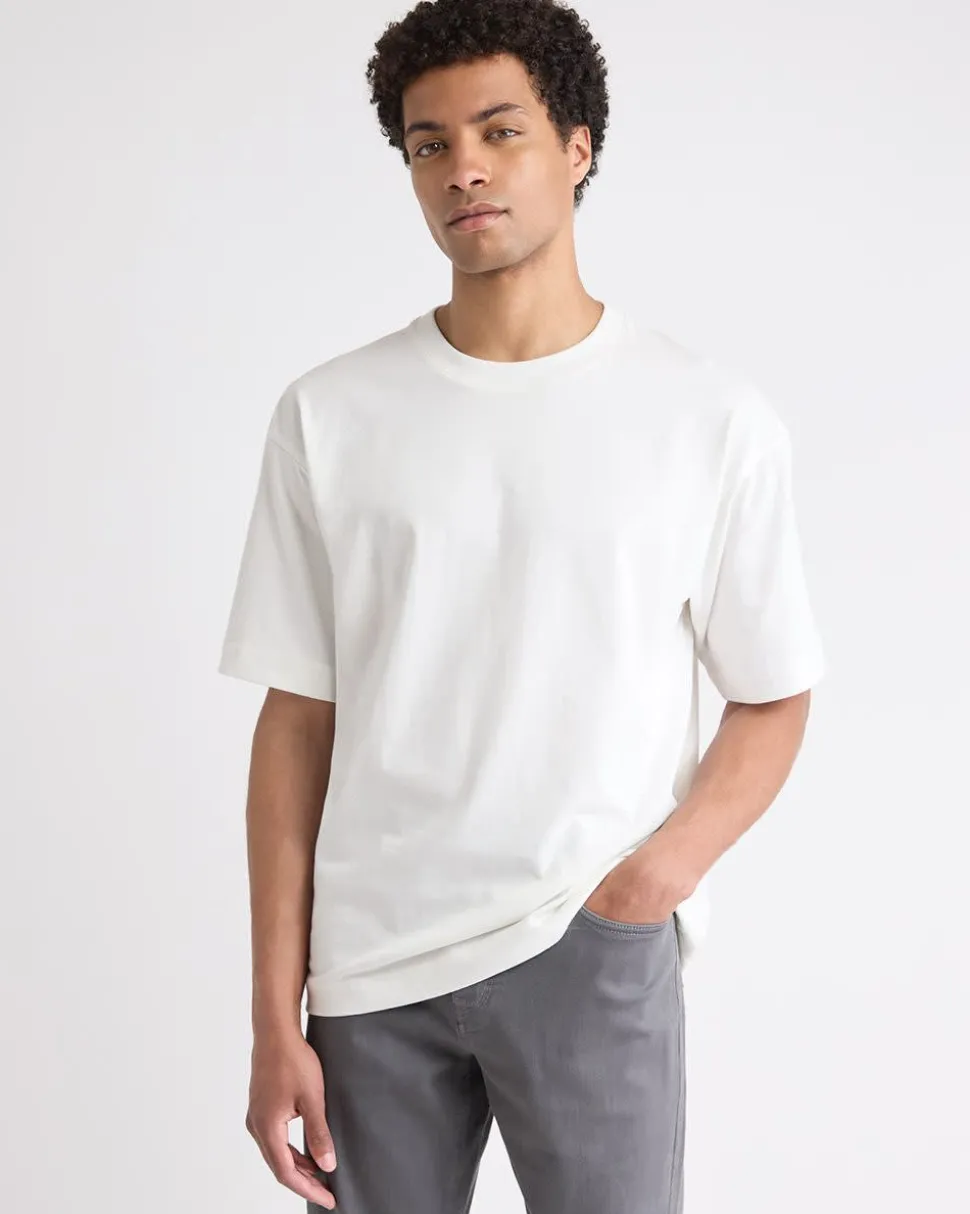 Oversized Short-Sleeve Crew-Neck Tee