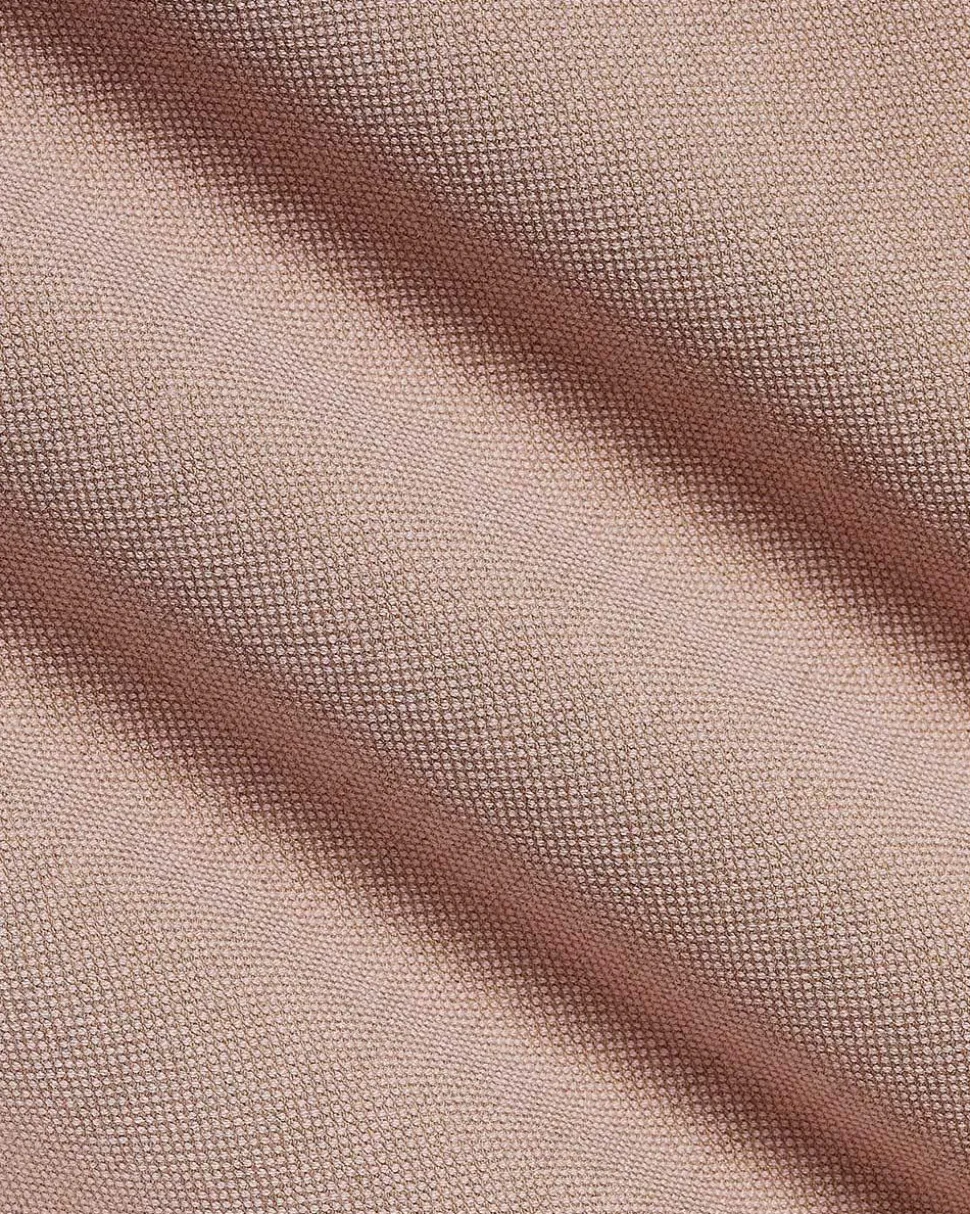 Pink Straight-Leg Mid-Rise Pant
