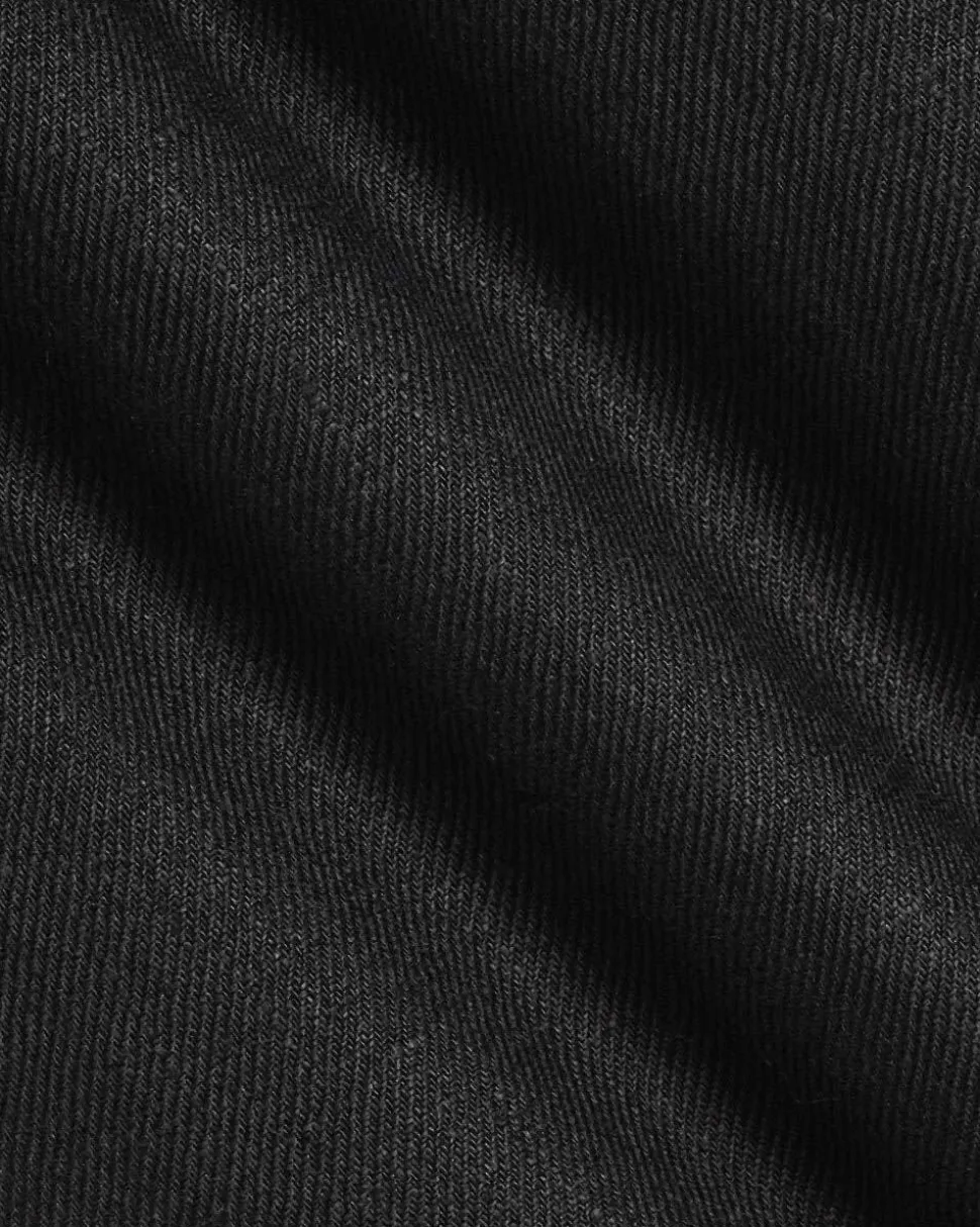 Pleated Tapered-Leg Linen Pant