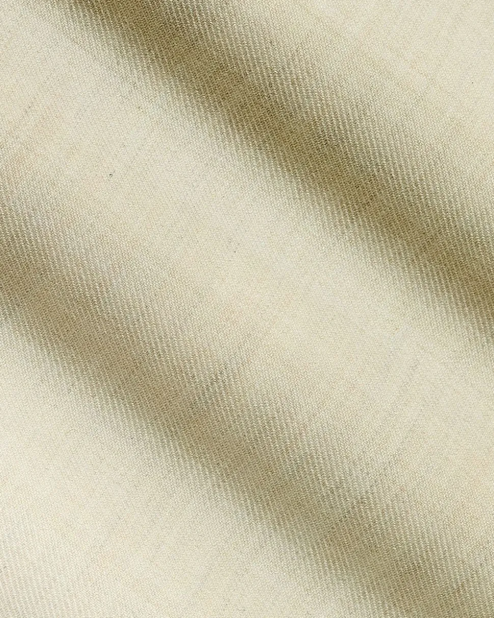 Pleated Tapered-Leg Pant with Elastic Waistband