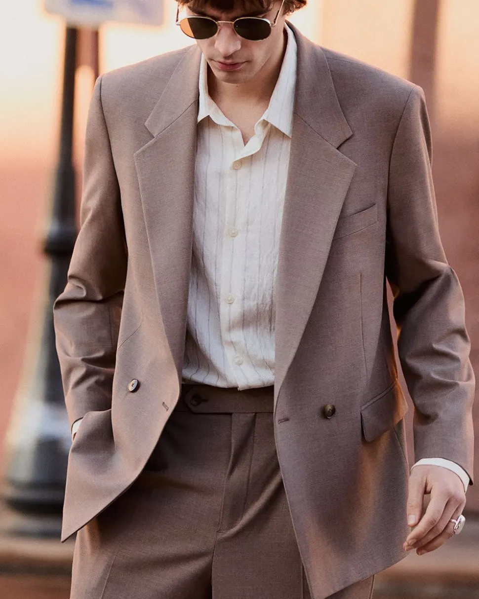 Regular-Fit Striped Dress Shirt