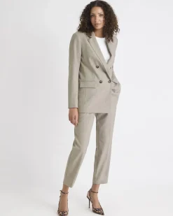 Relaxed-Fit Double-Breasted Blazer
