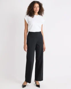 Relaxed-Fit Extended-Sleeve Crew-Neck Tee