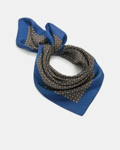 Reversible Neckerchief with Geometric Pattern