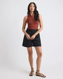 Ribbed Polo Tank