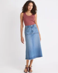 Scoop-Neck Cami with Wide Straps