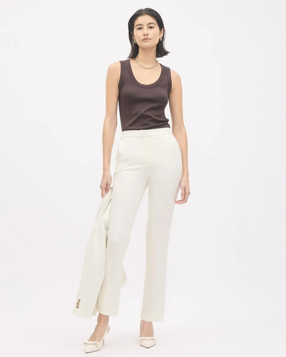 Scoop-Neck Cami with Wide Straps