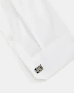 Shiny Gunmetal Cuff Links