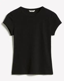 Short-Sleeve Crew-Neck Basic Tee