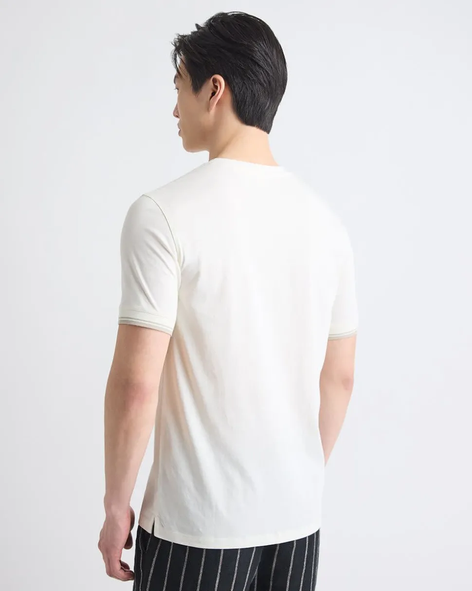 Short-Sleeve Henley T-Shirt