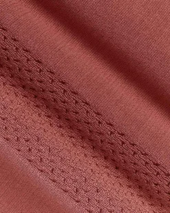 Short-Sleeve Johnny Sweater with Vertical Stripes