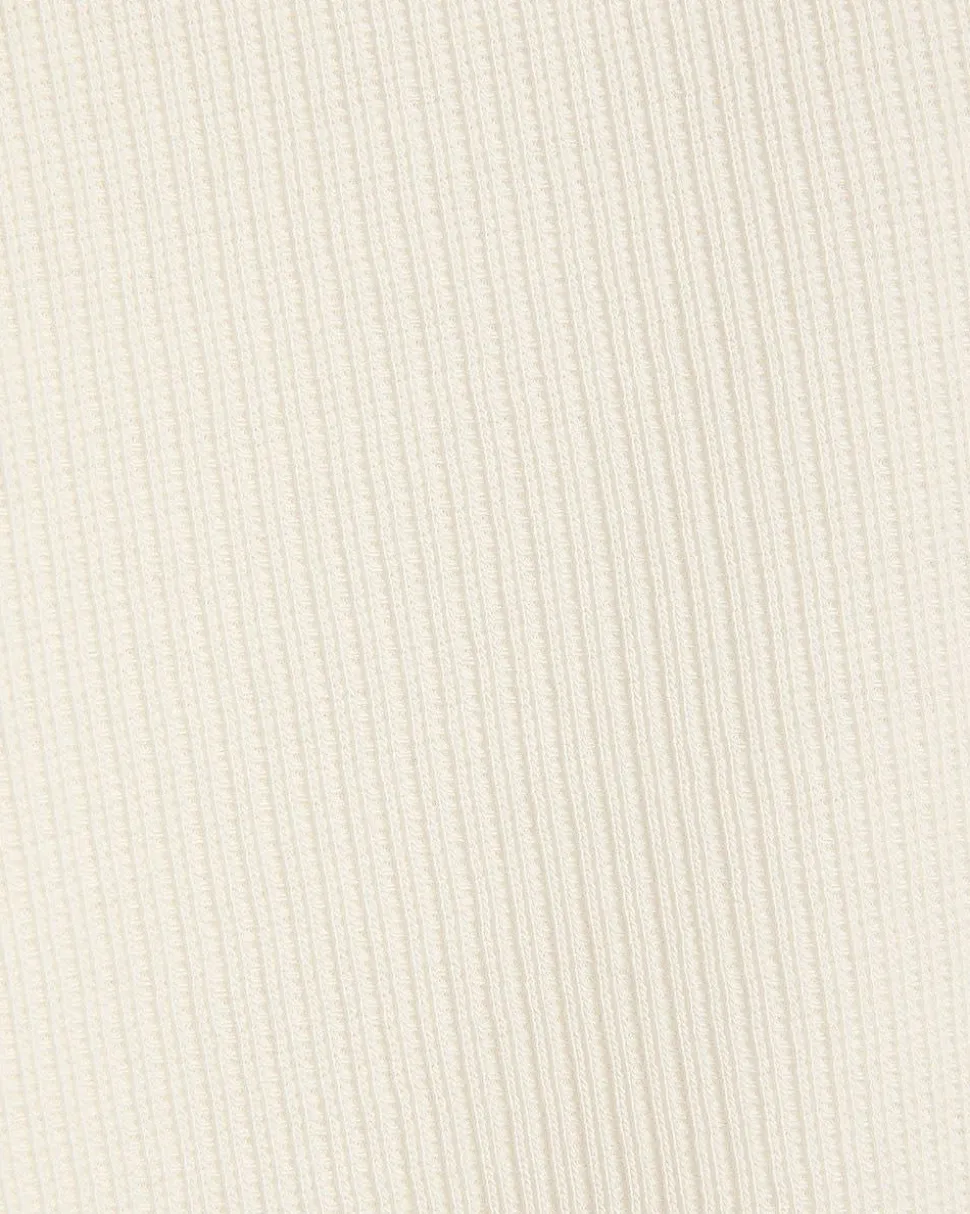 Short-Sleeve Ribbed Half-Zip Polo