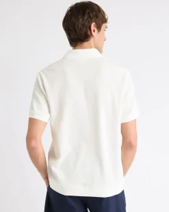 Short-Sleeve Ribbed Polo