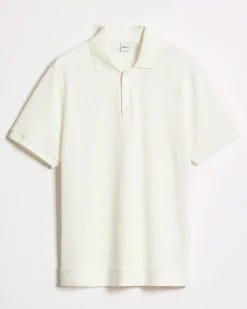 Short-Sleeve Ribbed Polo