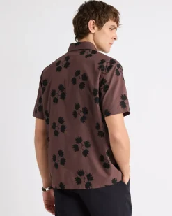 Short-Sleeve Shirt with Embroidered Details